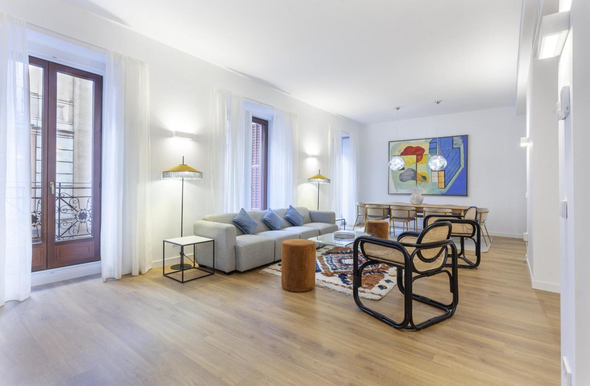 Cibeles Luxe In Madrid Apartment Luaran gambar